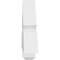 Ekena Millwork Redmond Architectural Grade PVC Gable Bracket, 48"W x 16"H x 4"D x 6"F, 8/12 Pitch GBP048X16X0406RED00 - alternate 2